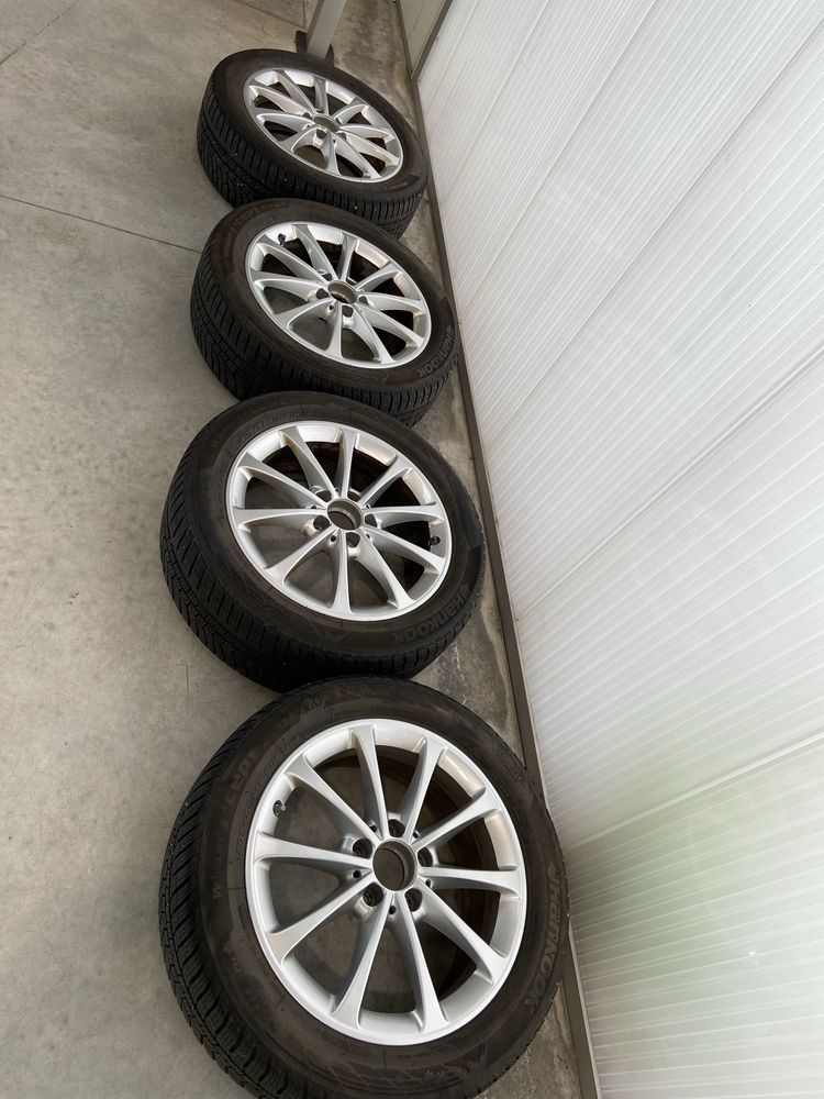 4 jantes  mercedes com pneus Raio 17