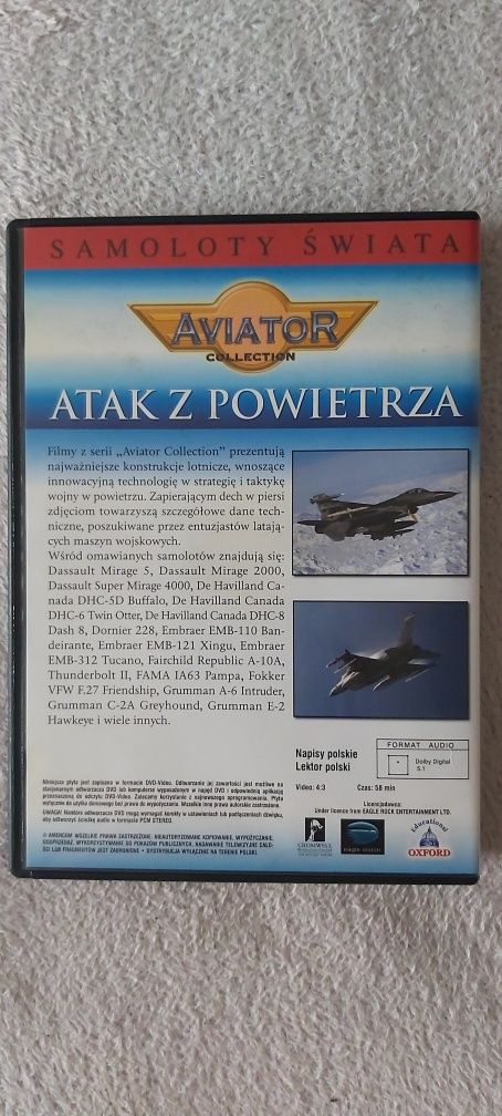 Samoloty świata "Airstrike" na płycie DVD