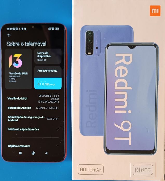 Xiaomi redmi 9T 4/64g