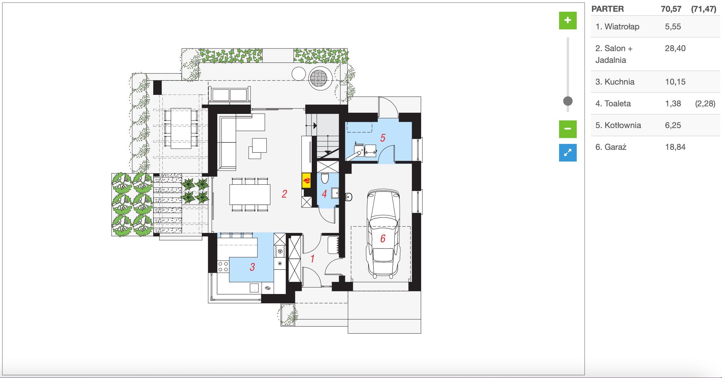 Nowoczesny 130m2 dom, energooszczędny, I segment