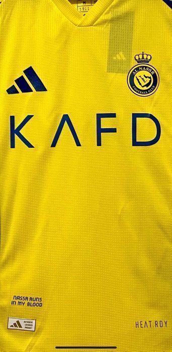 Camisola Al-Nassr Football Club Home Player Edition 2024/2025