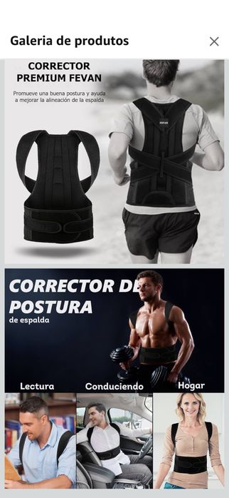 Corrector de postura