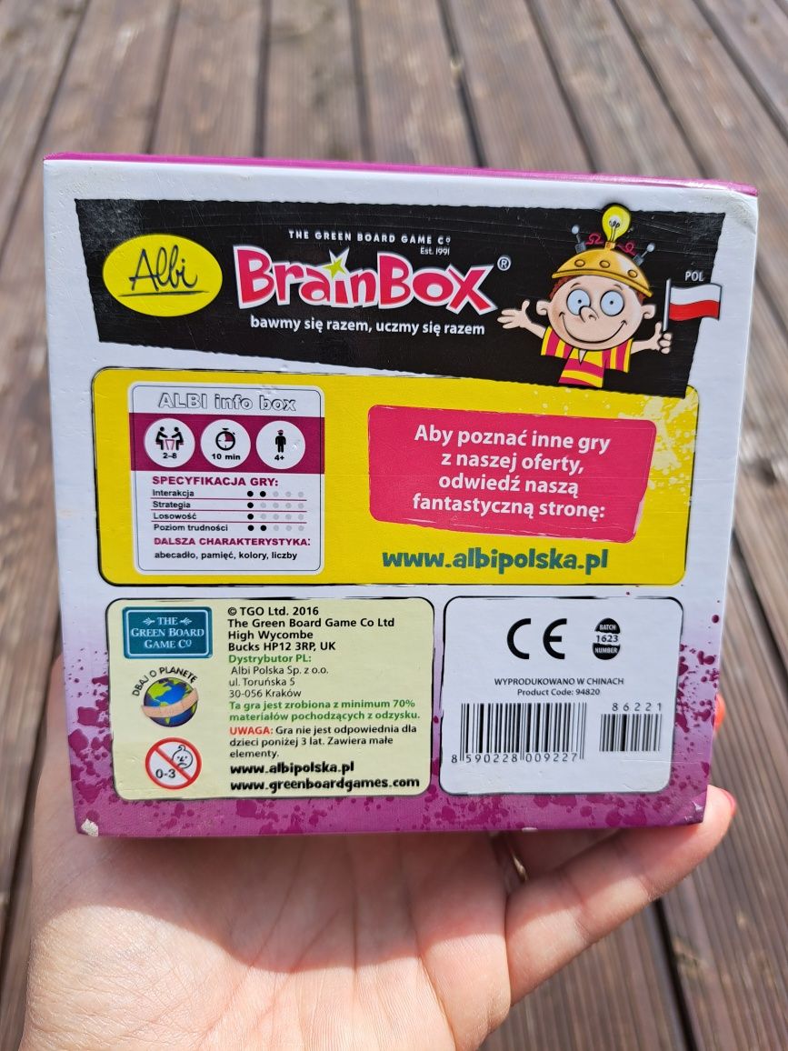 Brainbox Abecadło gra