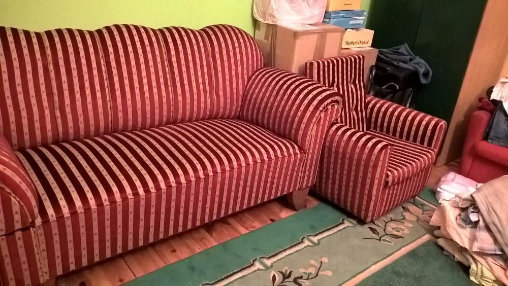 Retro Sofa i 2 Fotele