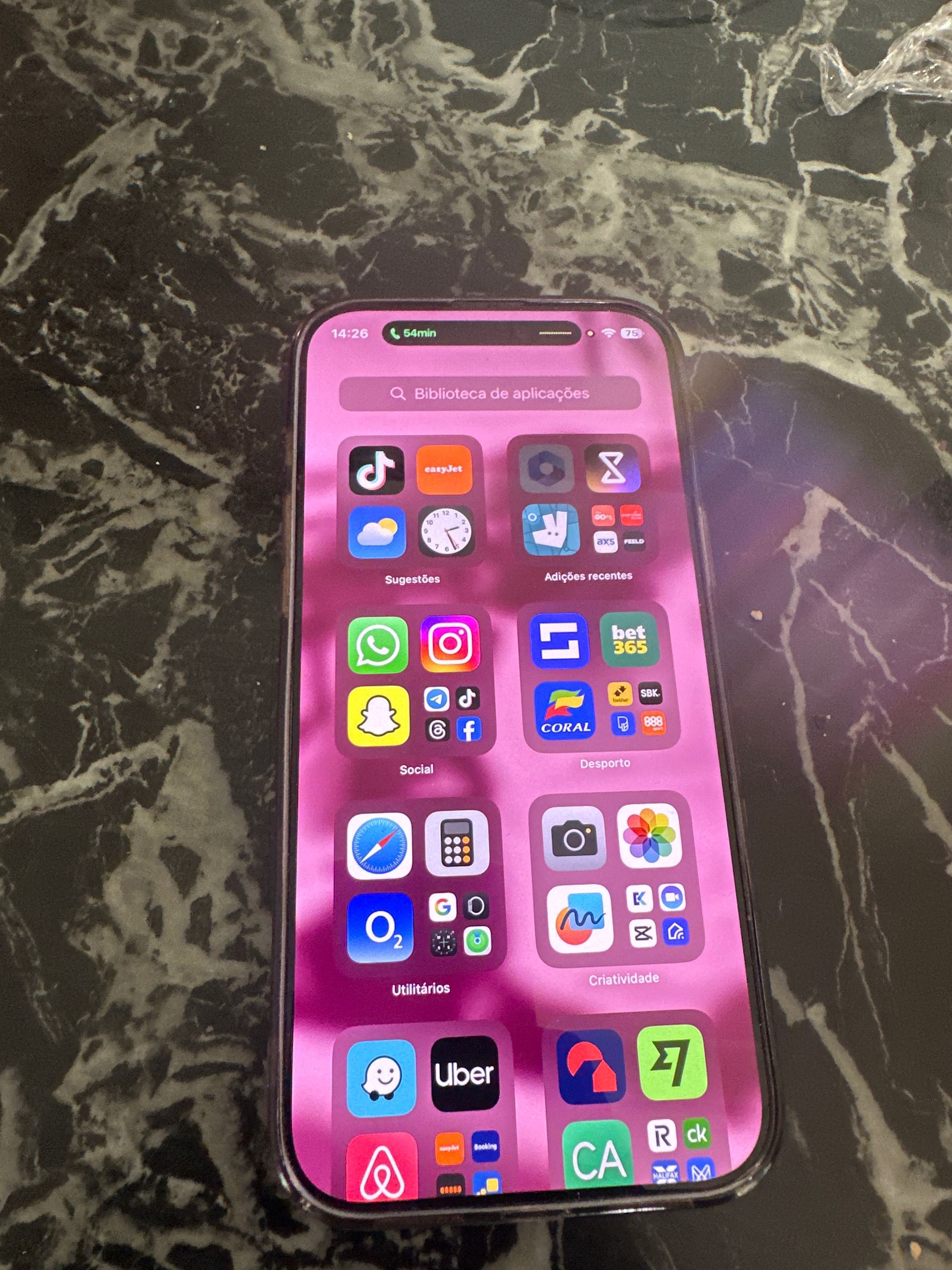 iPhone 16 256 GB CINZENTO. Disponível apenas hoje
