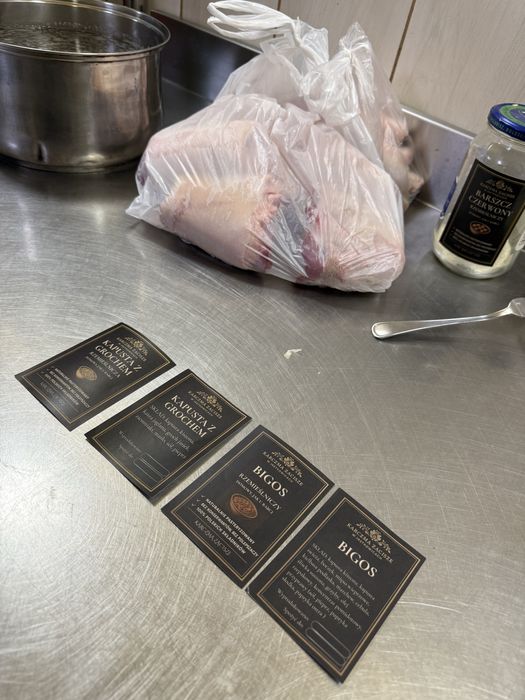 Pyszne DOMOWE Uszka z Grzybami 1kg