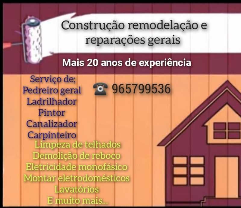 CONSTRUÇÃO REMODELAÇÃO E MANUTENÇÃO