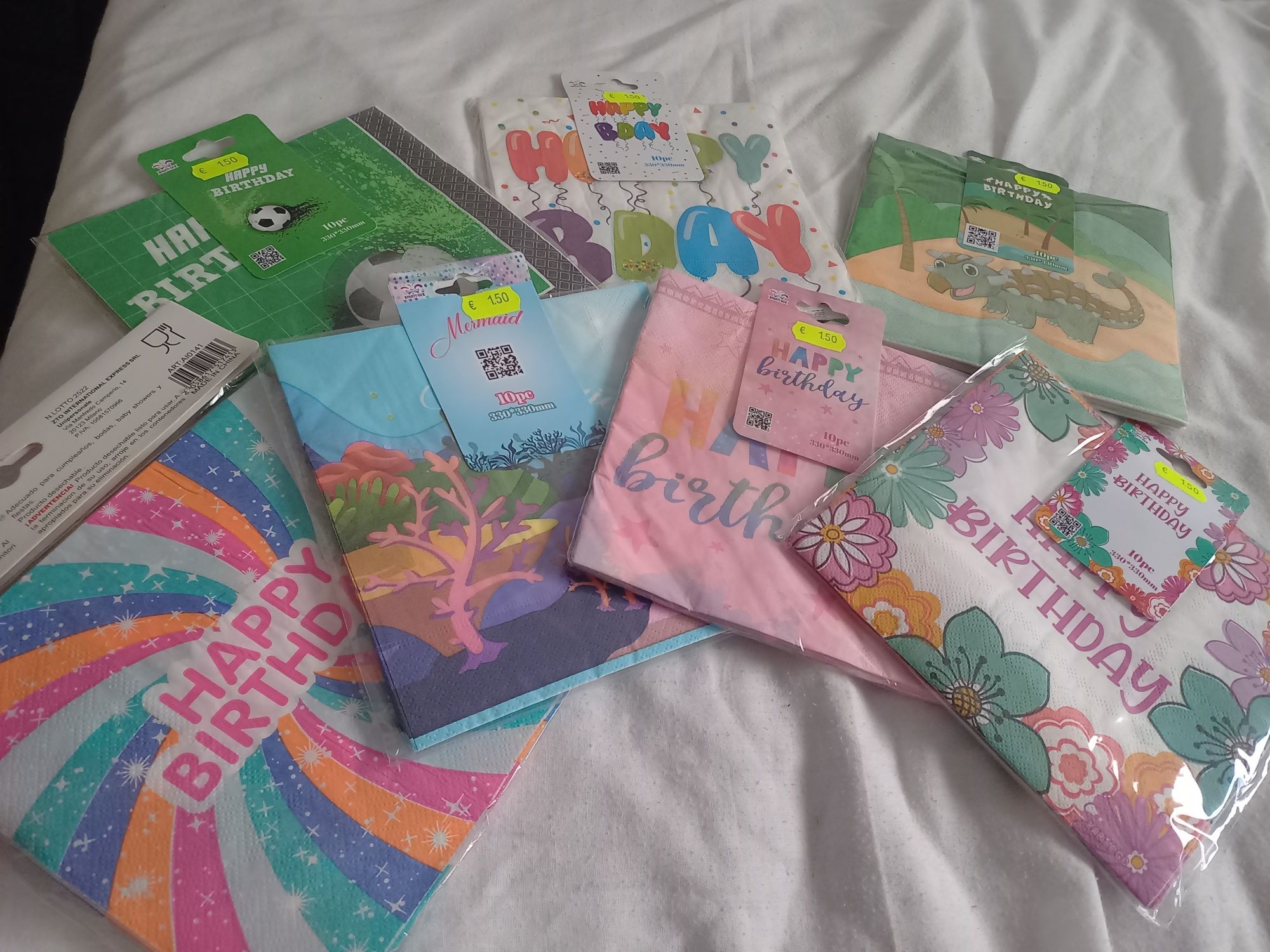 Kit completo de festas e decoração
