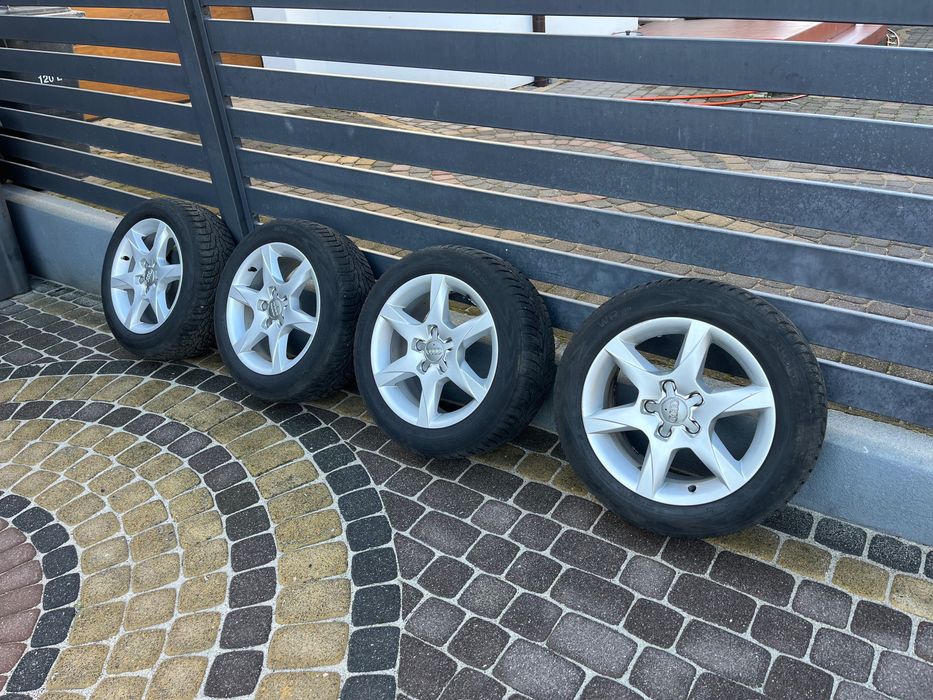 Alufelgi + Opony Koła 205/55 R16 5x112 Zimowe Audi A3,A4,A6