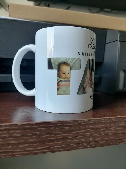 Kubek prezent na Dzień Taty Ojca w eleganckim kartoniku