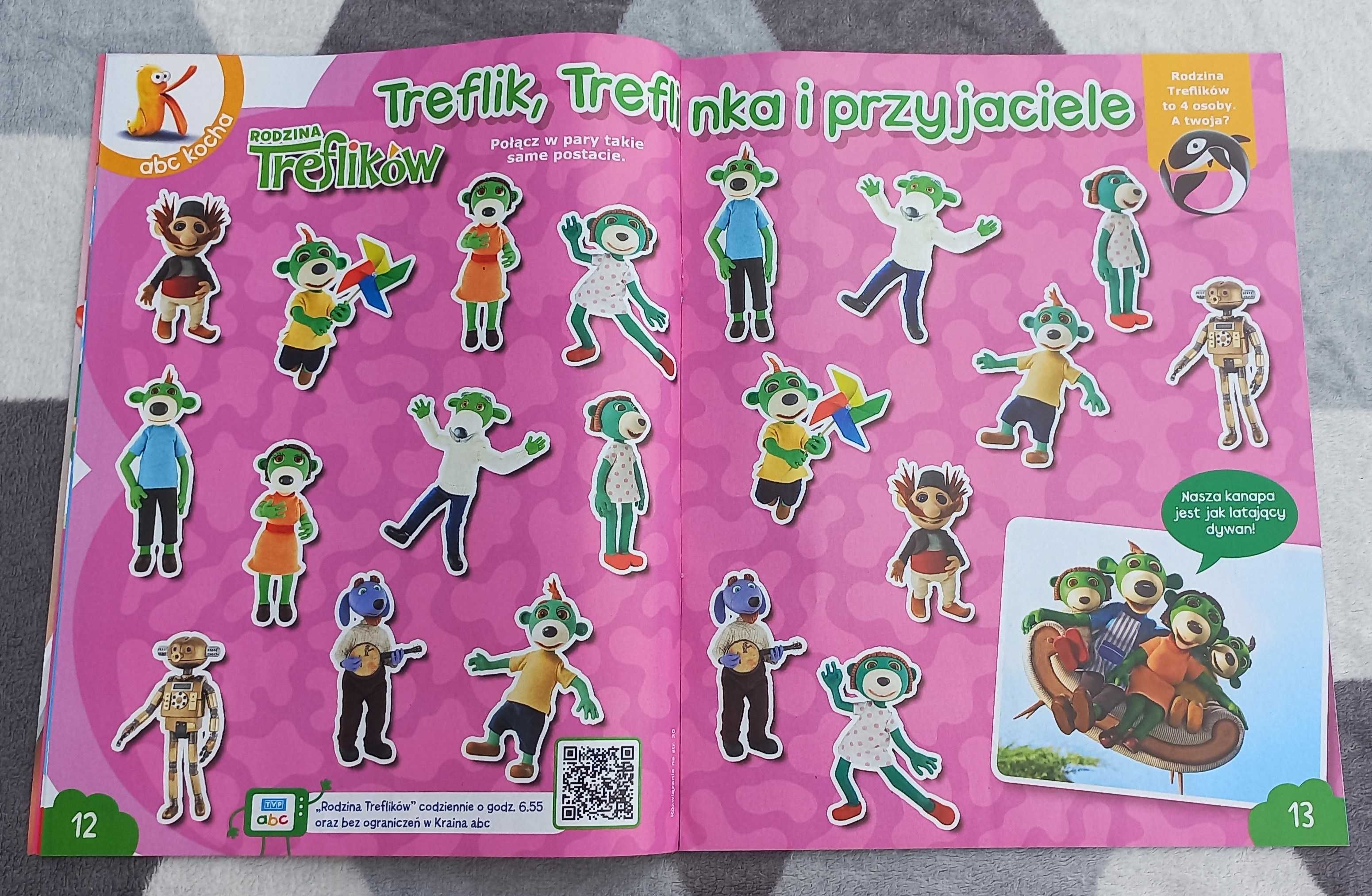 NOWE TVP ABC magazyn gazetka z zadaniami czytankami 5/2023