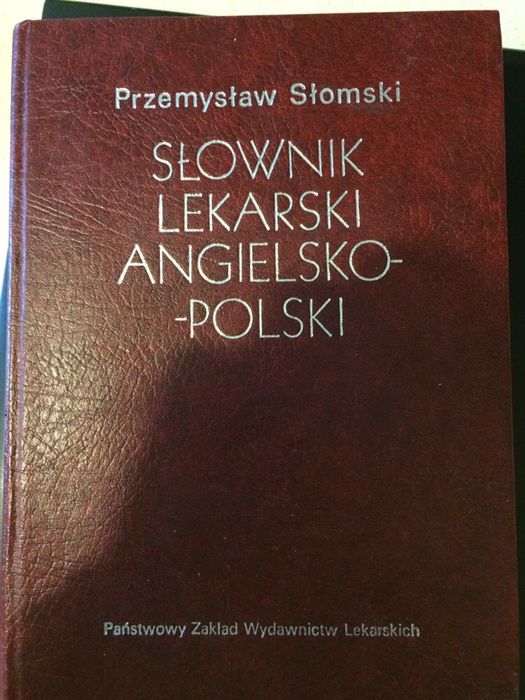 Słownik lekarski angielsko-polski