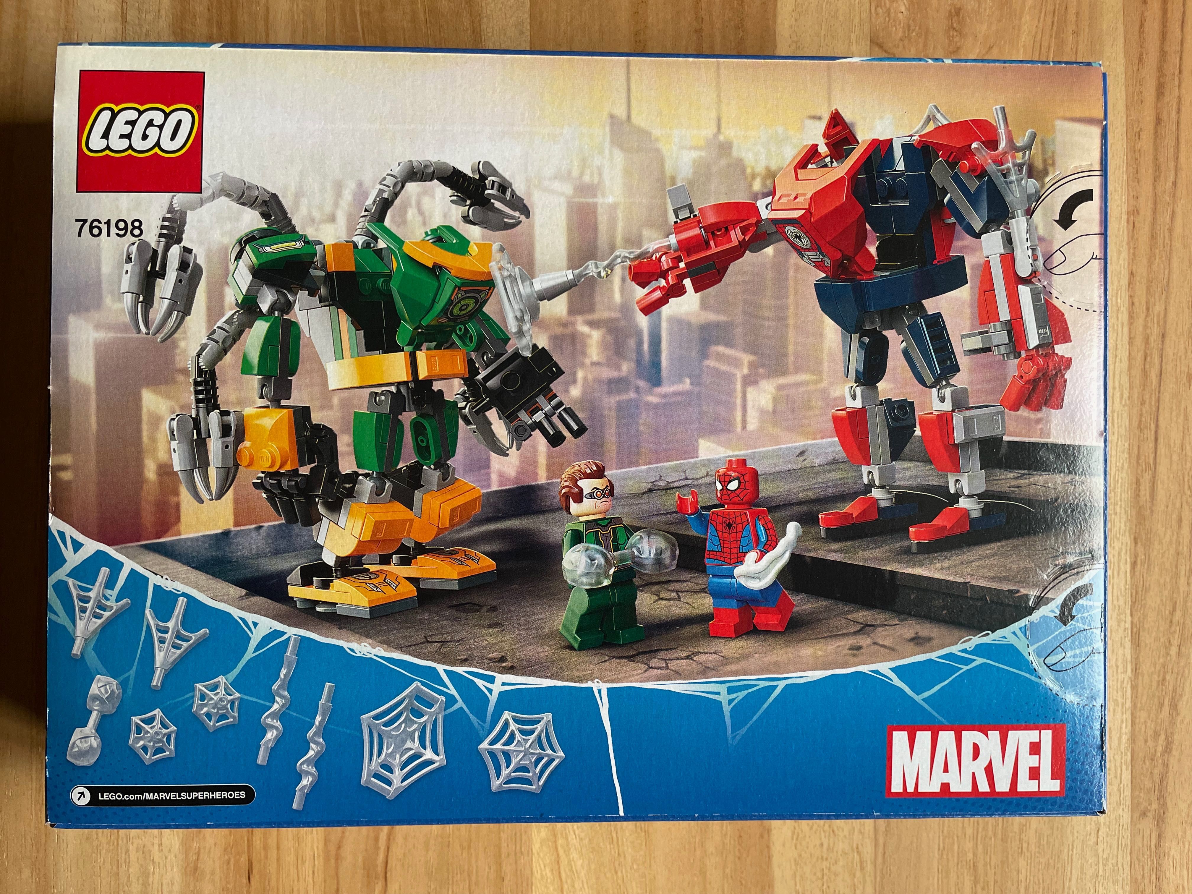 Lego 76198 - Bitwa mechów Spider-Mana i Doktora