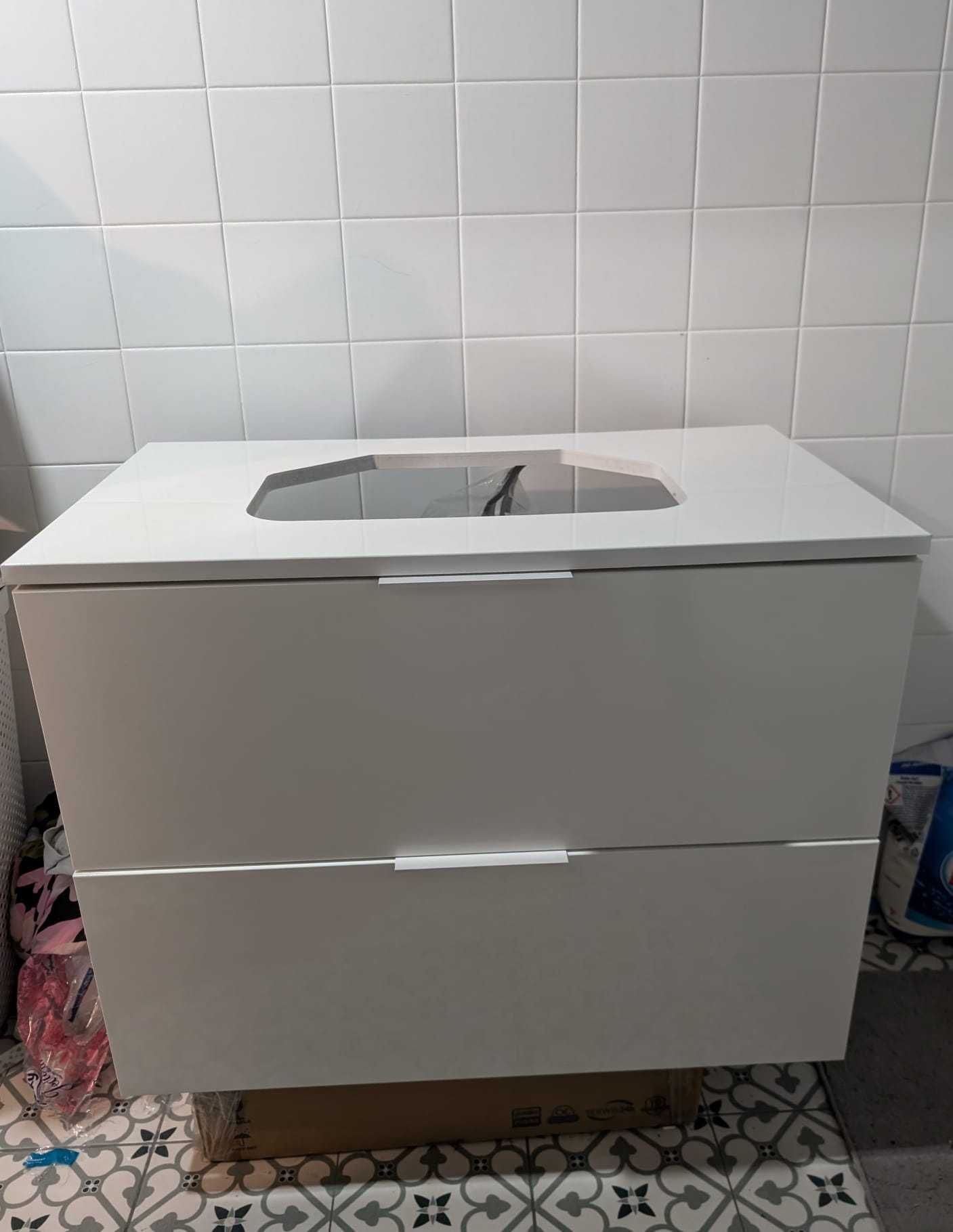 Cersanit - Szafka łazienkowa podumywalkowa 80 szer. 47 głęb. 61 wys.