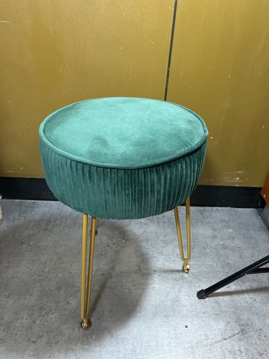 #Stylowa Pufka#Zielona#Nowa#