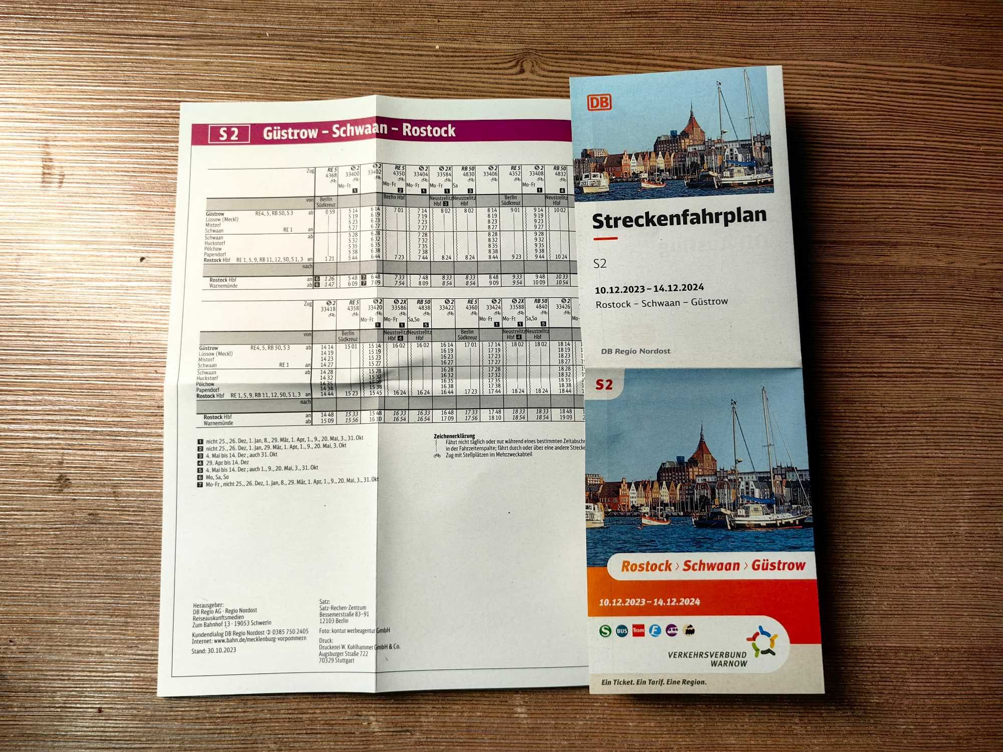 Papierowe Rozkłady jazdy pociągów DB Deutsche Bahn - Niemcy