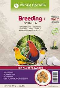 Granulat dla papug Hodowlany1 1 kg uniwersalny