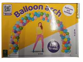 duży łuk balonowy 3/2,5 m na 150 balonów