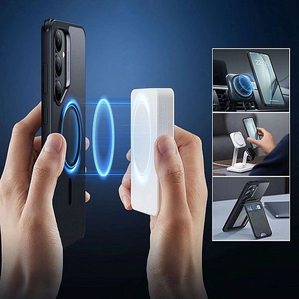 Esr Classic Hybrid Halolock Magsafe Galaxy S25+ Plus Frosted Black