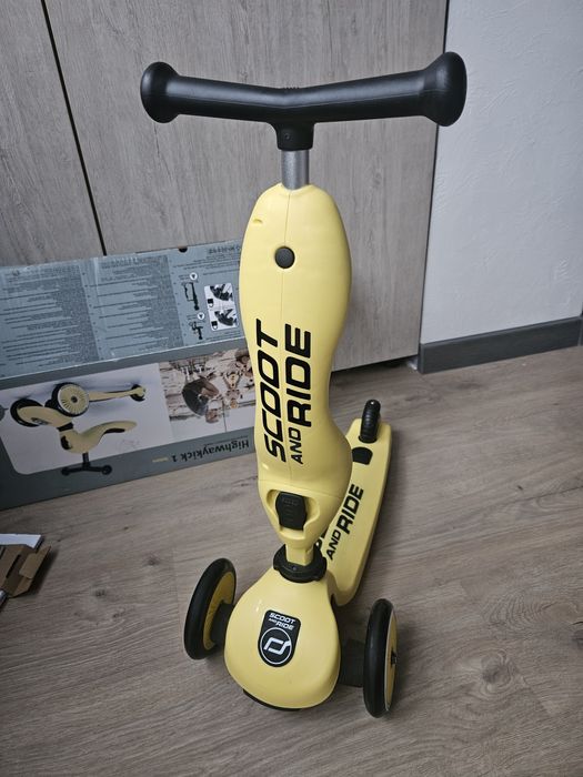 Самокат-біговел Scoot and Ride Highwaykick-1 Лимон