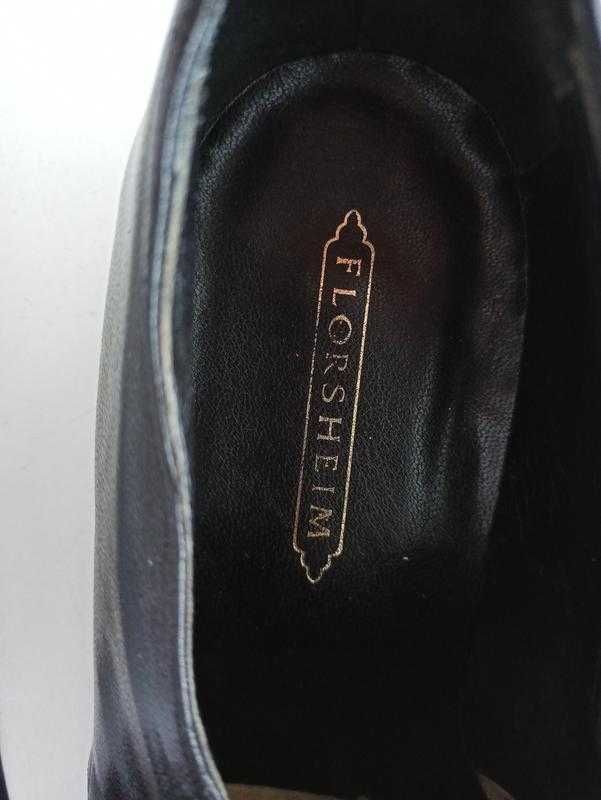 Чорні шкіряні туфлі, в-во США Florsheim