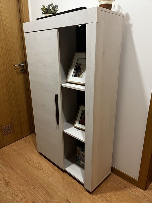 Móvel de sala madeira clara otimo estado