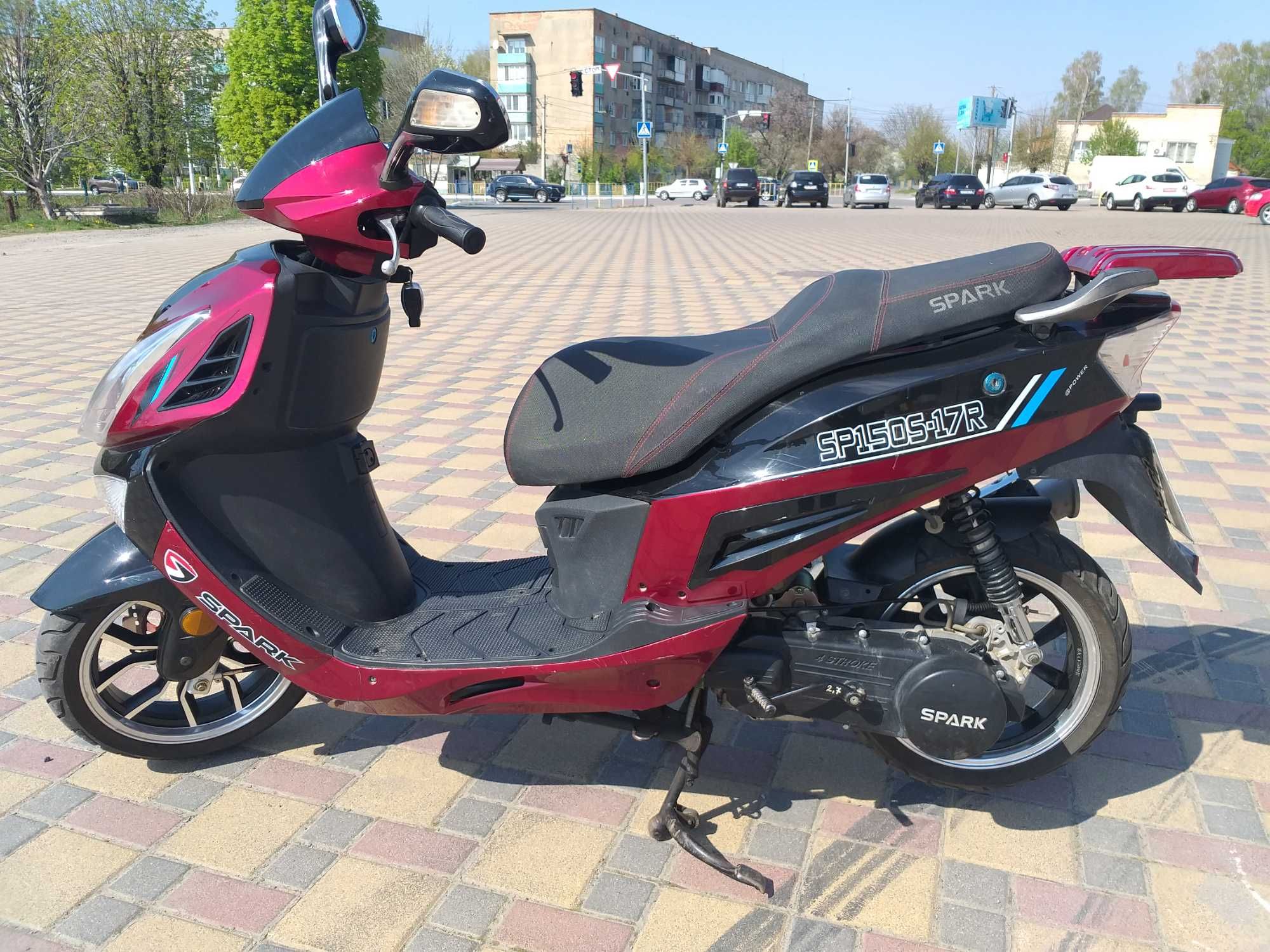 Скутер SPARK 150S-17R 2500км