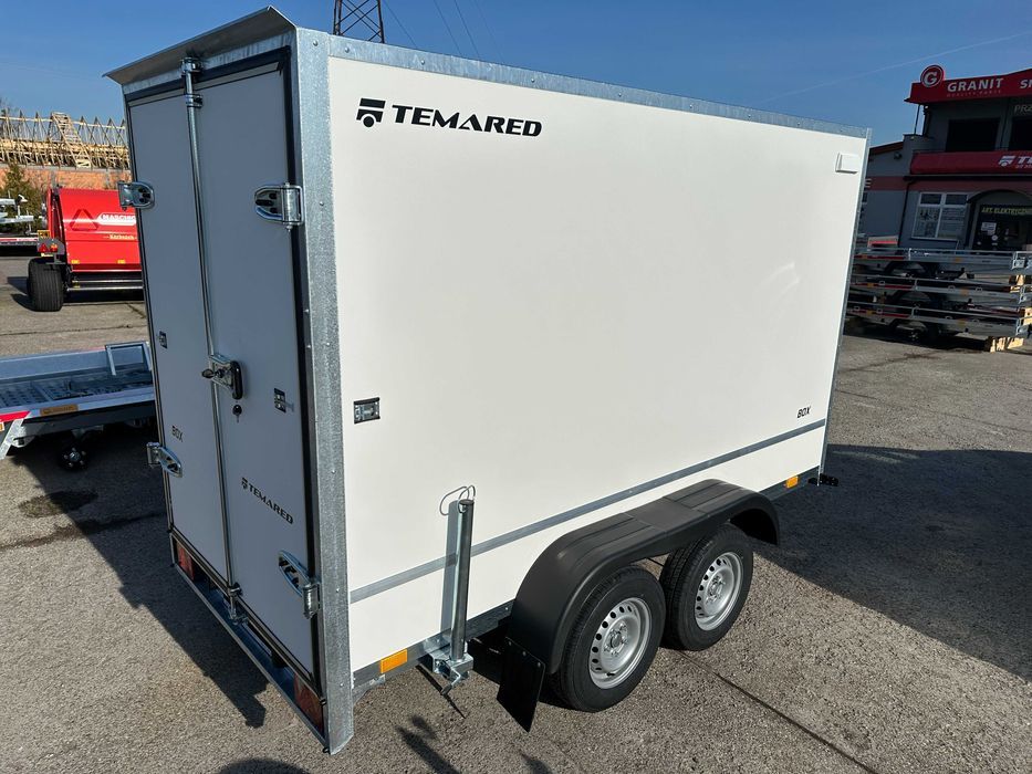 Przyczepa kontener 300x150x180 Temared BOX 3015/2 DMC:2000KG WYPRZEDAŻ