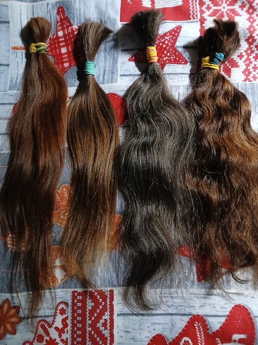 Натуральна волосся 38..40 см .. 800-1500/шт