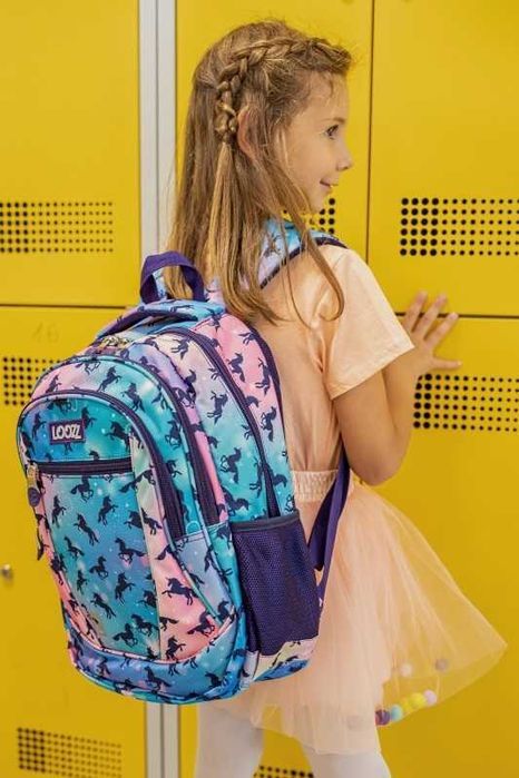 Plecak szkolny JEDNOROŻEC zdrowy LOOZZ - nowy Unicorns