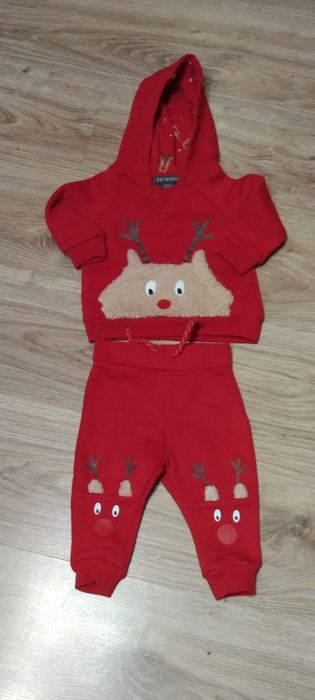 Świąteczny dres , rozmiar 68