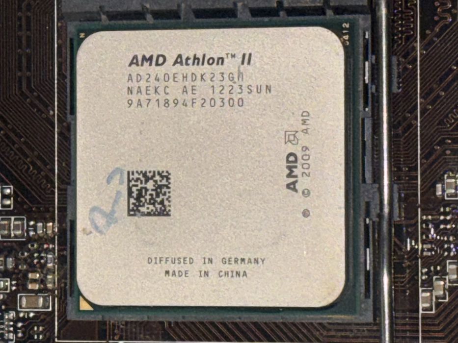 набор материнка+проц amd athlon II x2