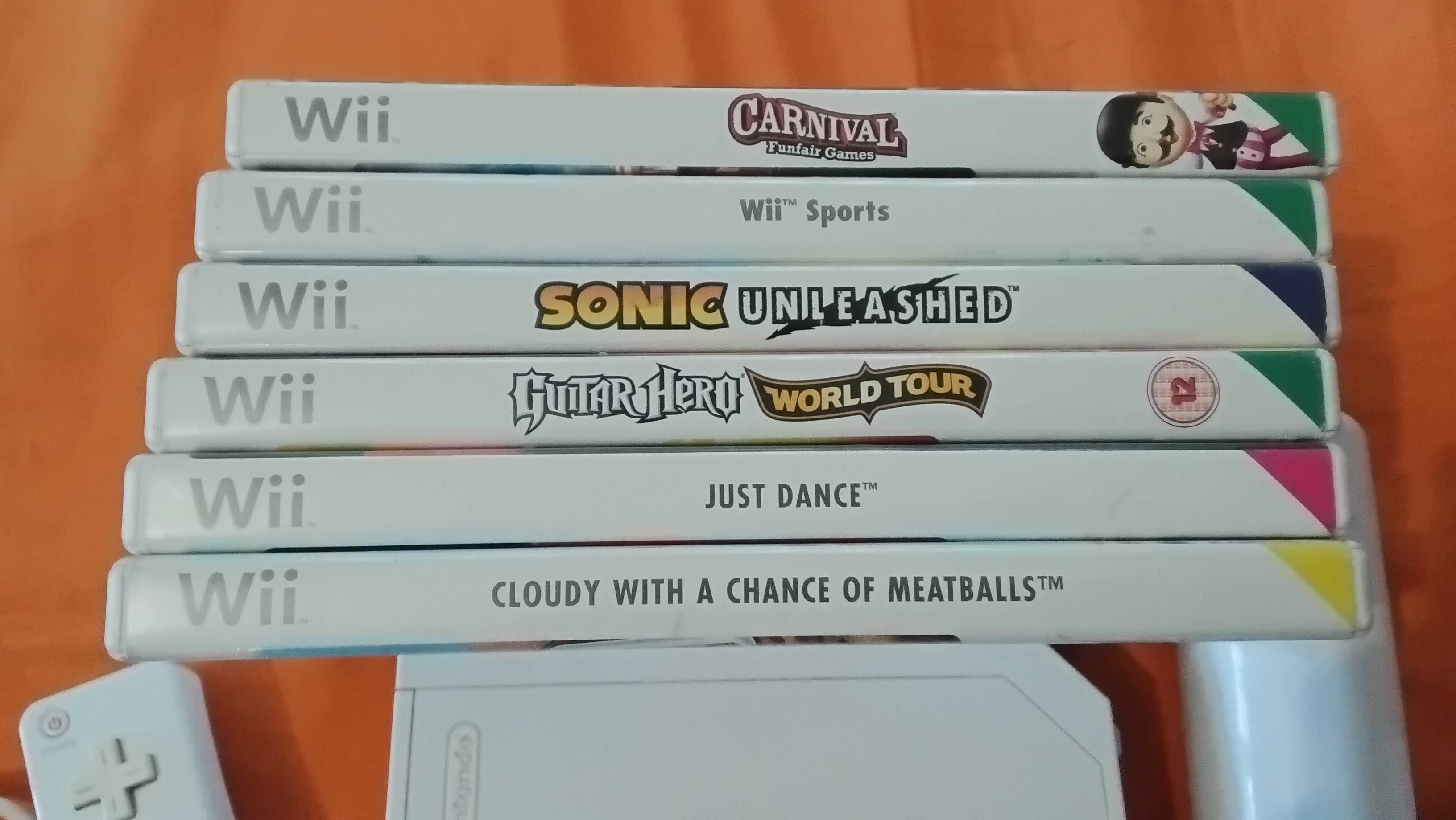 Nintendo wii com jogos