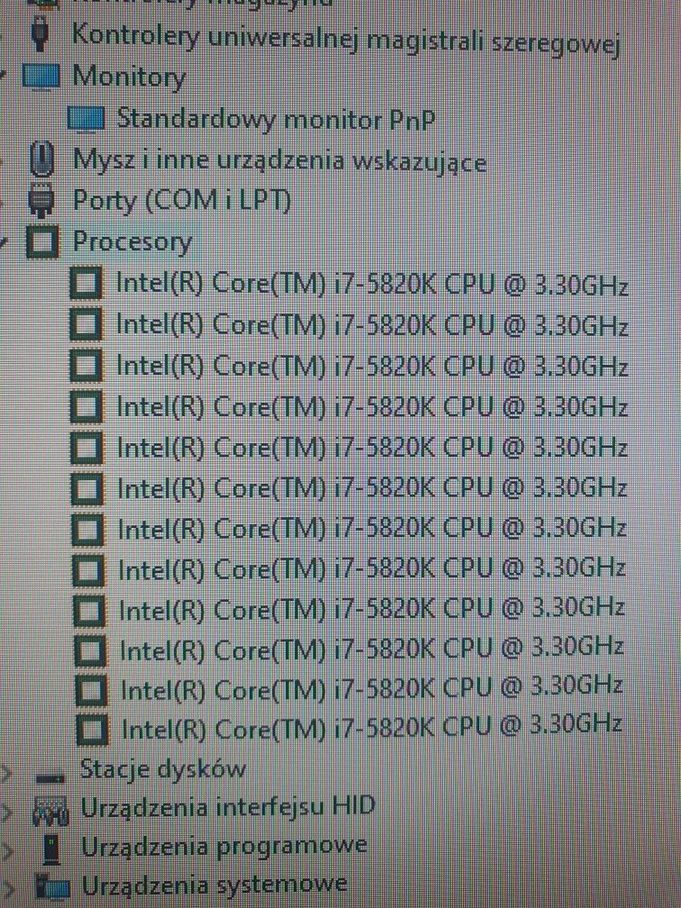 PC RTX 4060/32GB/34" 21:9/I7 5820K/1TB/DO GIER zamiana na samochód