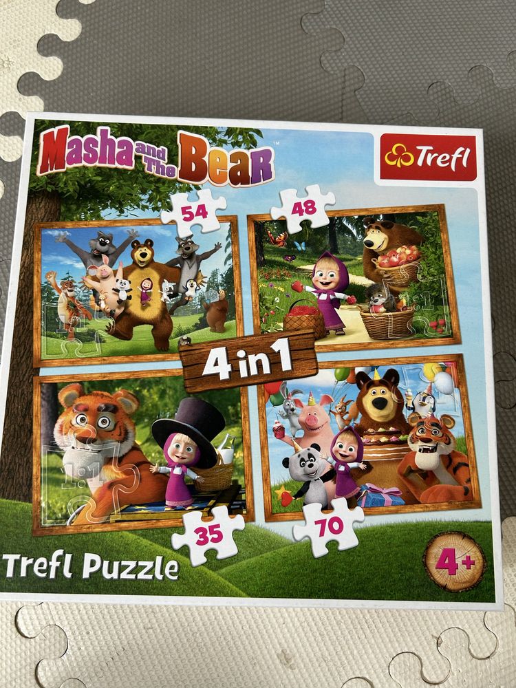 Puzzle Trefl Masha and the bear