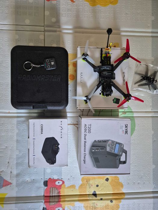 Zestaw FPV - TX16S, gogle Skyzone Cobra X V4, quad iFlight Nazgul v3