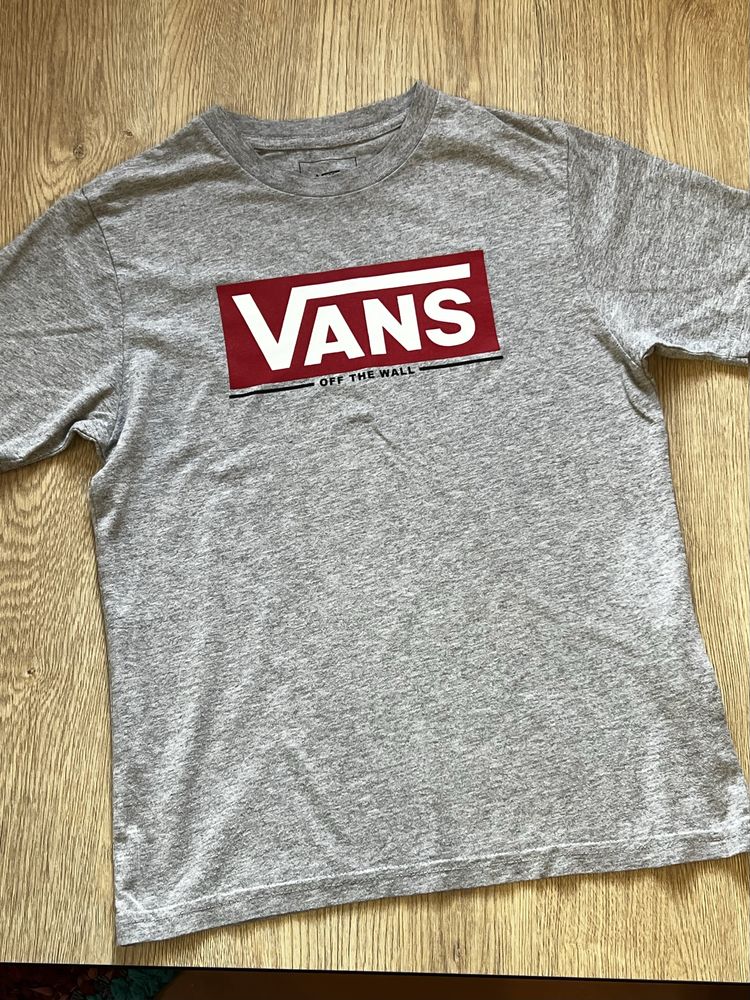Сіра футболка ванс Vans