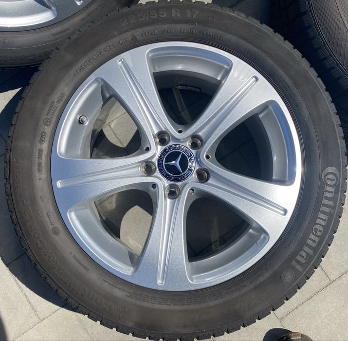 Alufelgi z oponami 225/55 R17 Mercedes E-Klasa W213 Felgi Opony 5x112