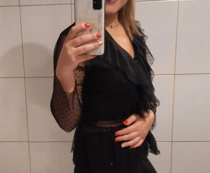 Bluzka z koronką