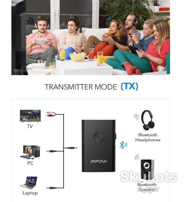 Bluetooth Transmitter & Receiver (Передатчик и приемник) MPOW BH283A