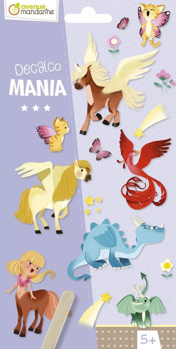 Decalco Mania Fantastyczne zwierzęta. Avenue Mandarine