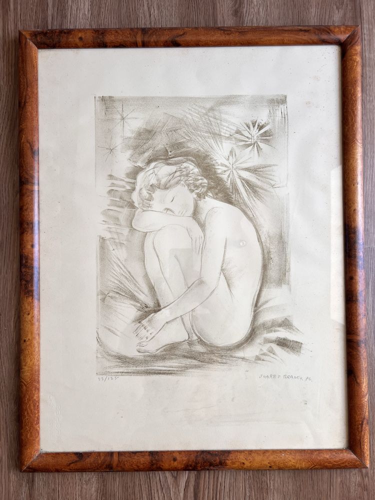 Quadro Soares Branco ano 1986