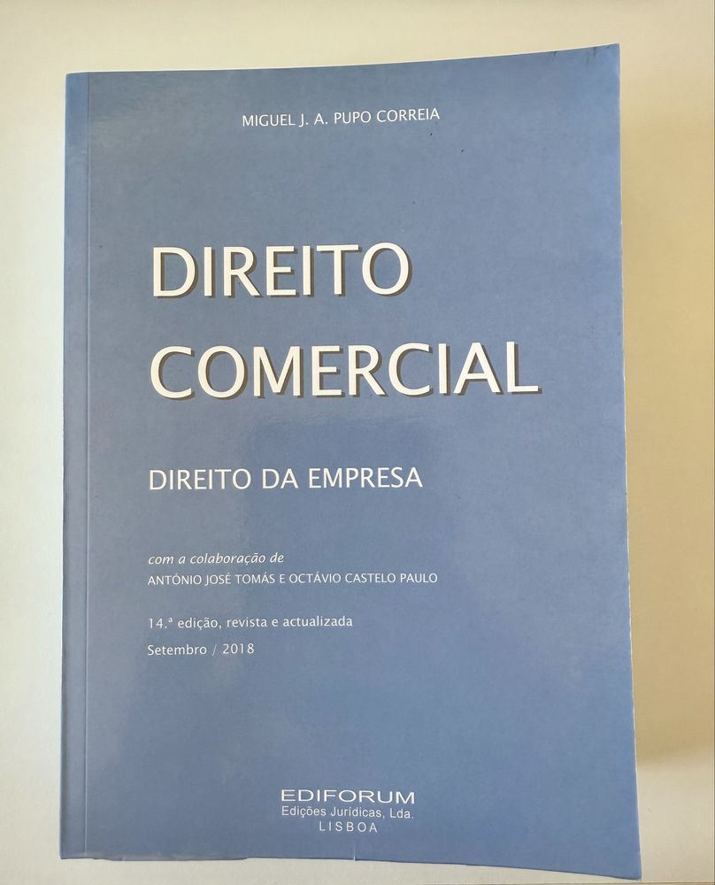 Direito Comercial Miguel Pupo Correia