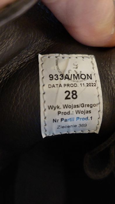 Buty Zimowe Wojskowe roz 43 ( 28 )