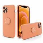 Etui do iPhone 11 Pro Max z pierścieniem pomarańczowy