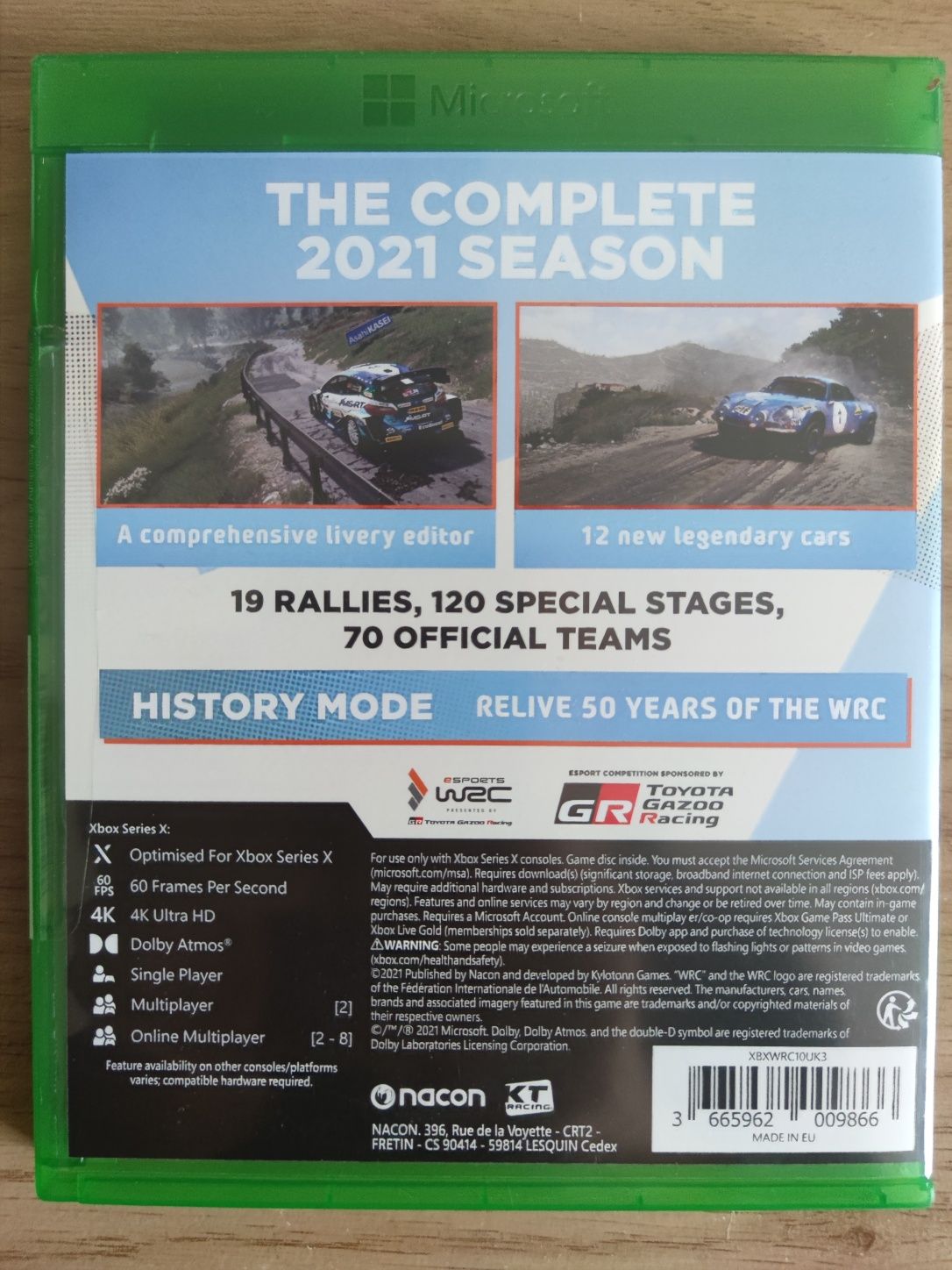 WRC 10 Xbox Series X nowa gra wyścigi rajdy dirt