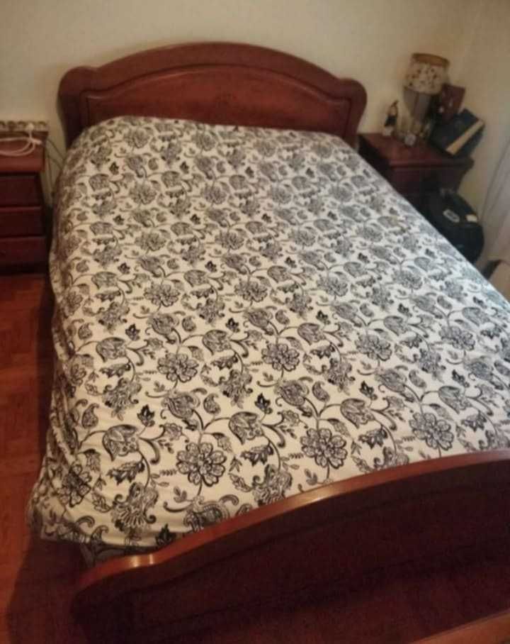 conjunto de quarto madeira maciça