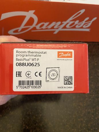 Данфос danfoss room thermostat programmable basic plus2 WT-P