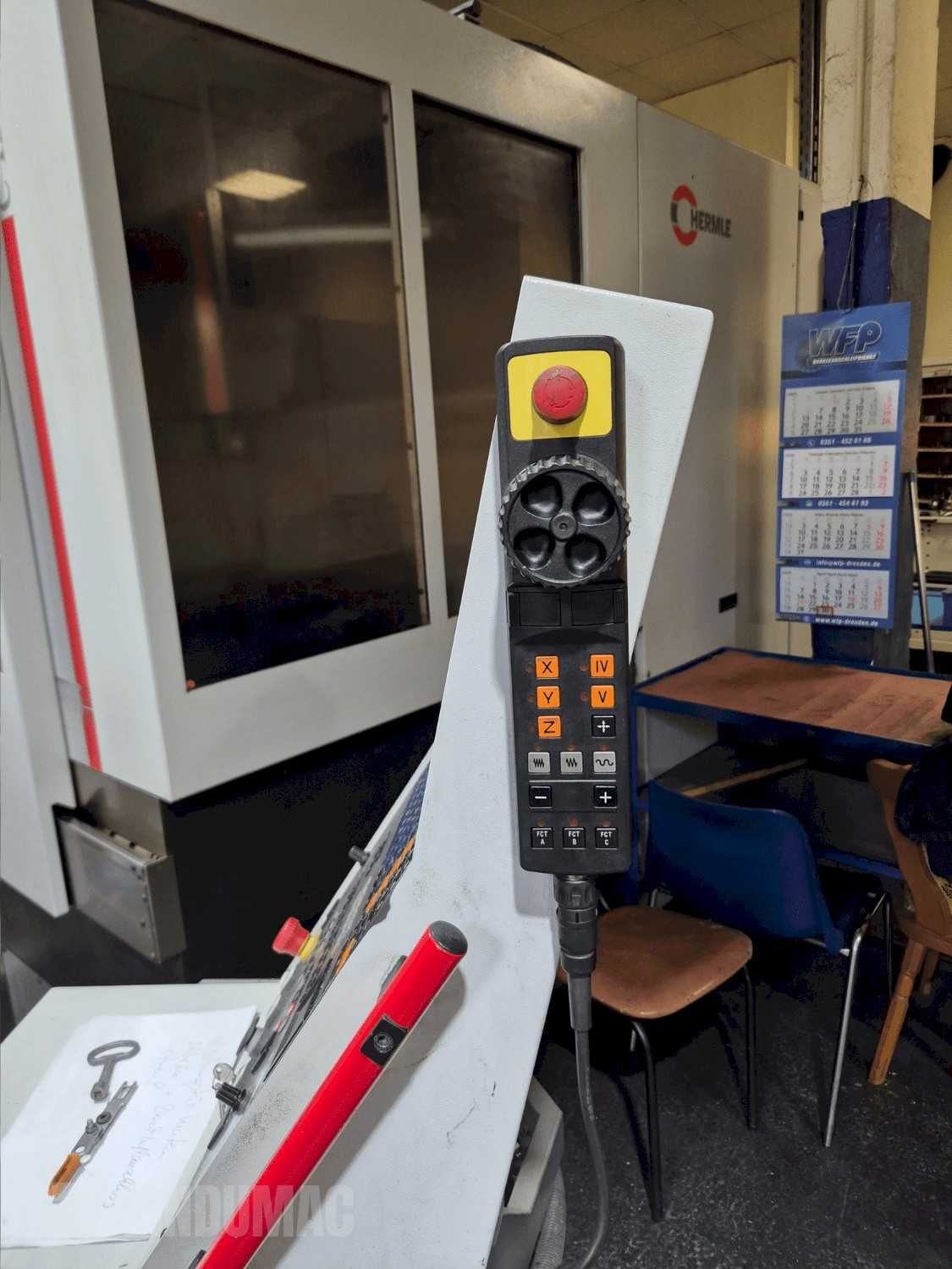 Centrum obróbcze HERMLE C 1200 V, Heidenhain, 2006