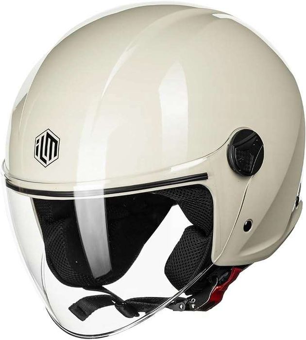 ILM Kask Motocyklowy Retro 506 – Rozmiar M 57-58cm, Certyfikat ECE